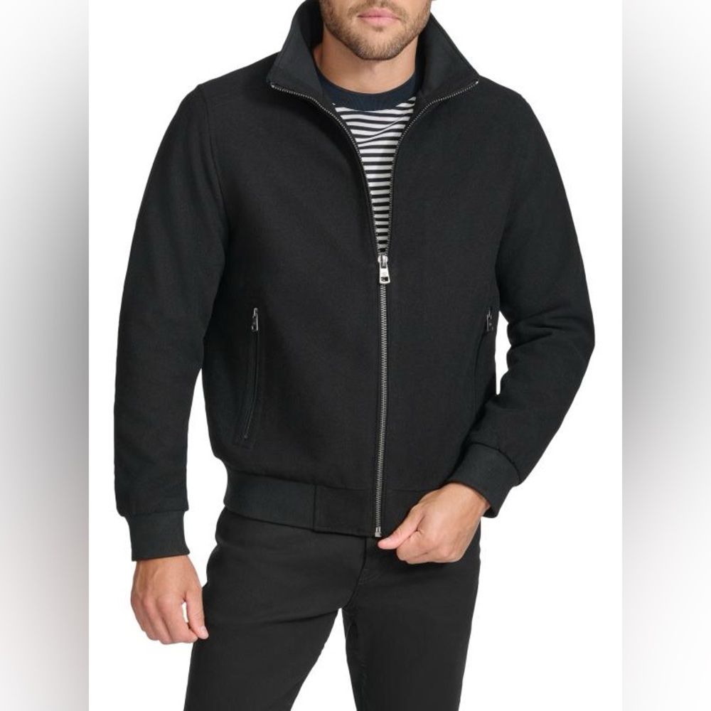 Calvin Klein Wool Blend Jacket Size XL For Men CM485093